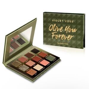 NEW Violet Voss Olive you Forever 12-Shade Eyeshadow Palette 15.6g in Olive